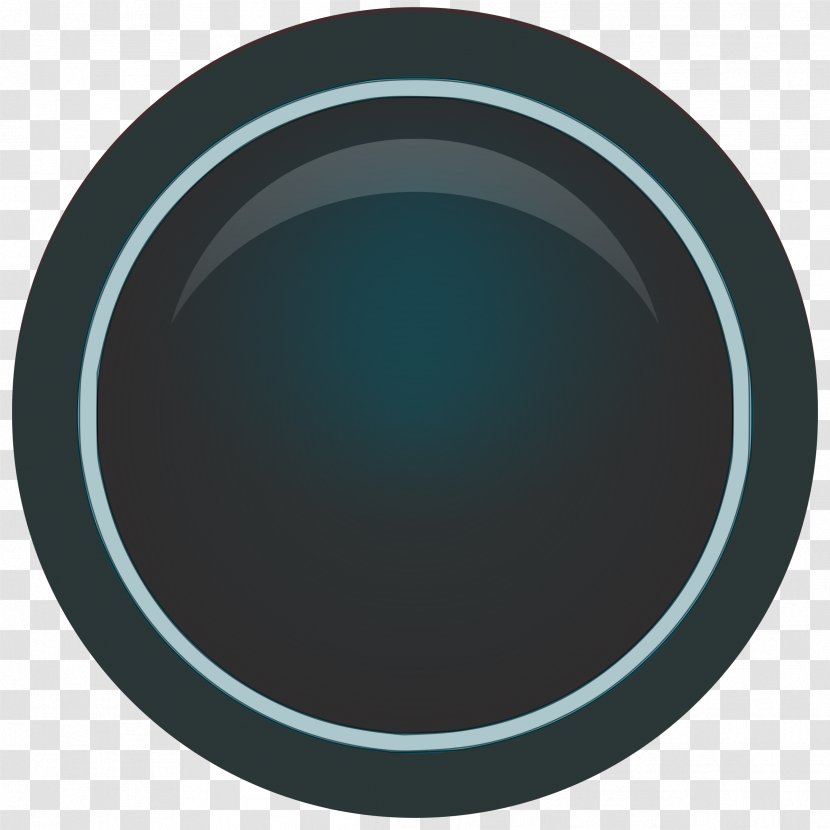 Teal Turquoise Circle - Microsoft Azure - Sign Up Button Transparent PNG