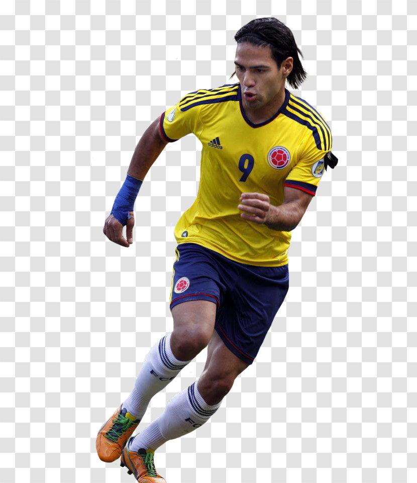 Radamel Falcao Colombia National Football Team AS Monaco FC Player Transparent PNG