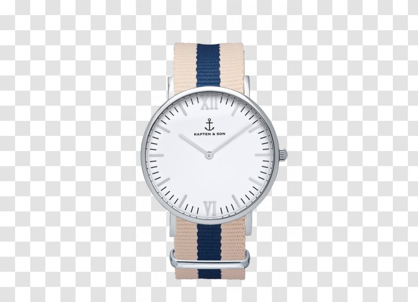 Silver Watch Leather MVMT Classic Ronda Transparent PNG