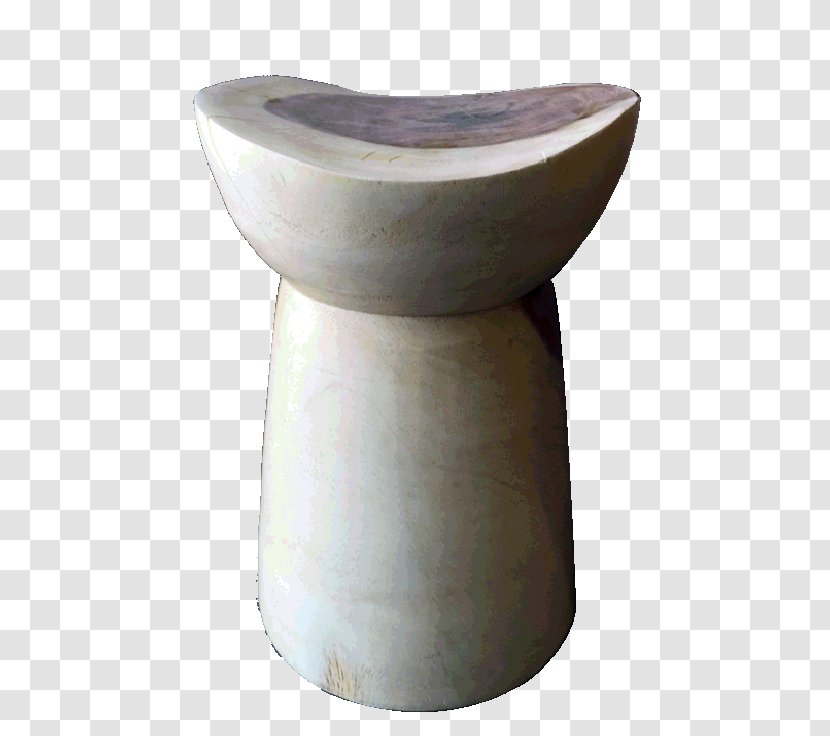 Table Hardwood Stool Ceramic - Tropics - Natural Wood Transparent PNG