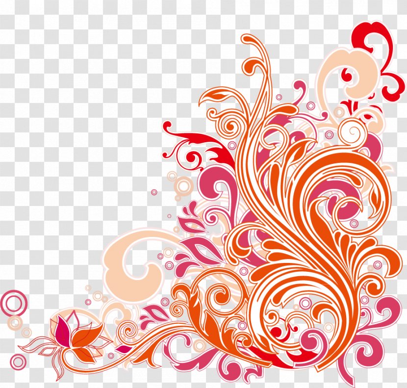 Floral Design Art Nouveau Clip - Swirl Vector Transparent PNG
