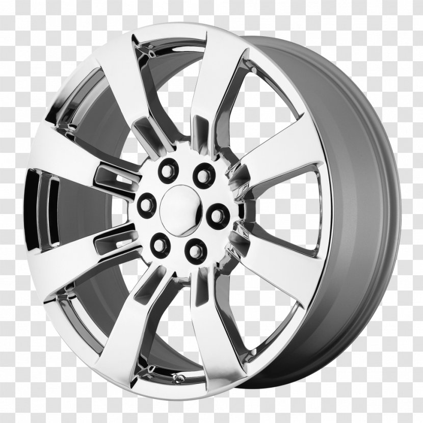 Tire Rimtyme Custom Wheels Chrome Plating Vehicle - Cadillac Escalade Transparent PNG