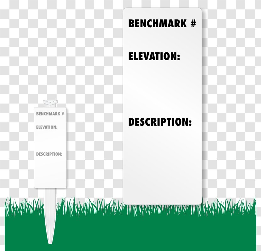 Signage Surveyor Survey Marker Symbol Methodology - Code - OMB Number On Transparent PNG