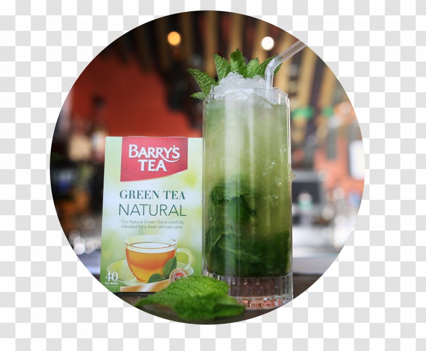 Green Tea Mojito Irish Breakfast Barry's - Infusion Transparent PNG