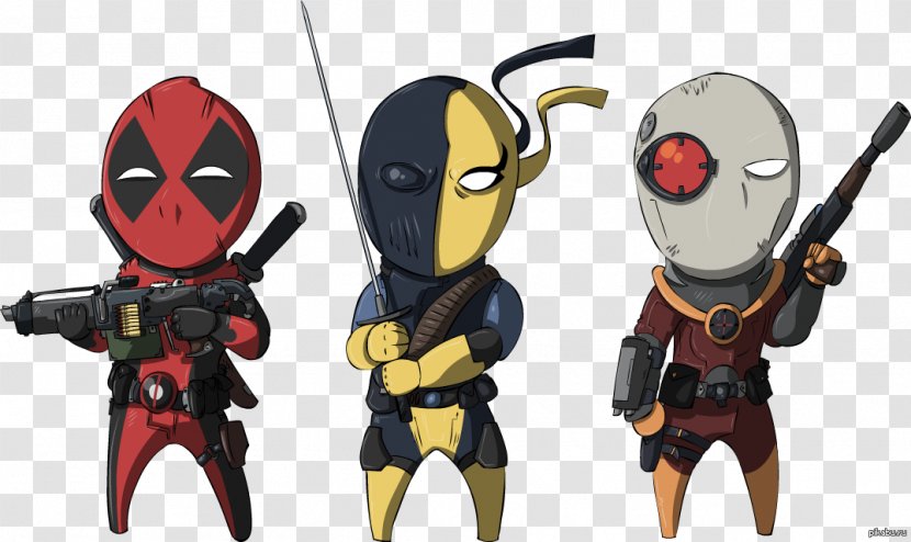 Deathstroke Deadpool Deadshot Spider-Man Bullseye Transparent PNG