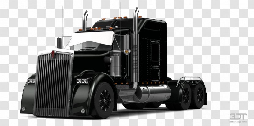 Kenworth W900 Car T660 Motor Vehicle Tires - Transport Transparent PNG