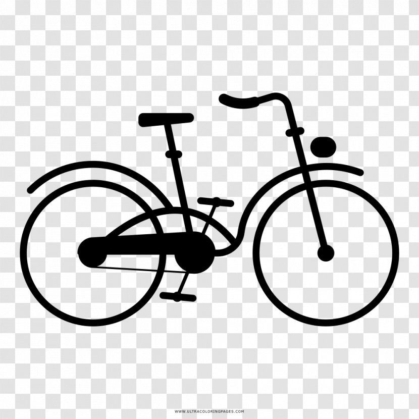Bicycle Wheels Drawing Cycling Coloring Book - Frames - Color Safety Helmet Transparent PNG