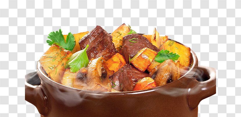 Hot Pot Eintopf Potato Induction Cooking Frying Pan - Ingredient - Stew Beef Brisket Transparent PNG