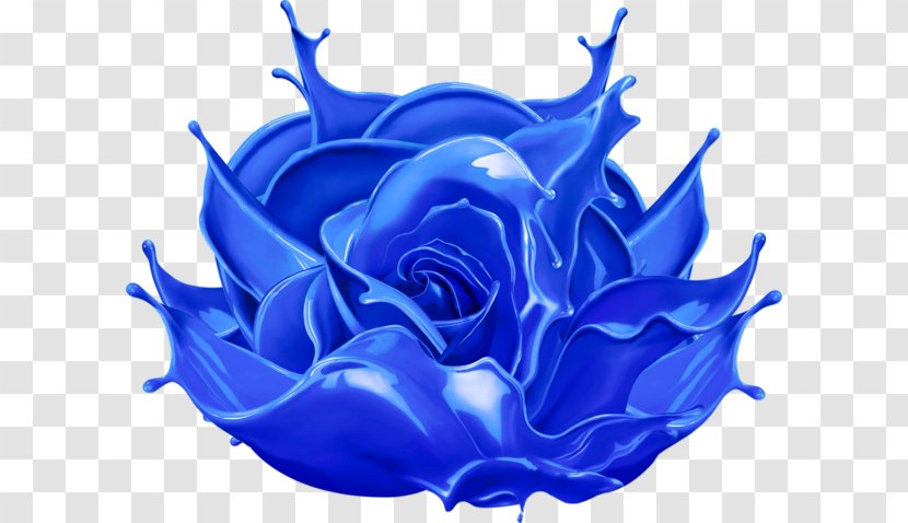 Blue Rose - Cobalt - Order Transparent PNG
