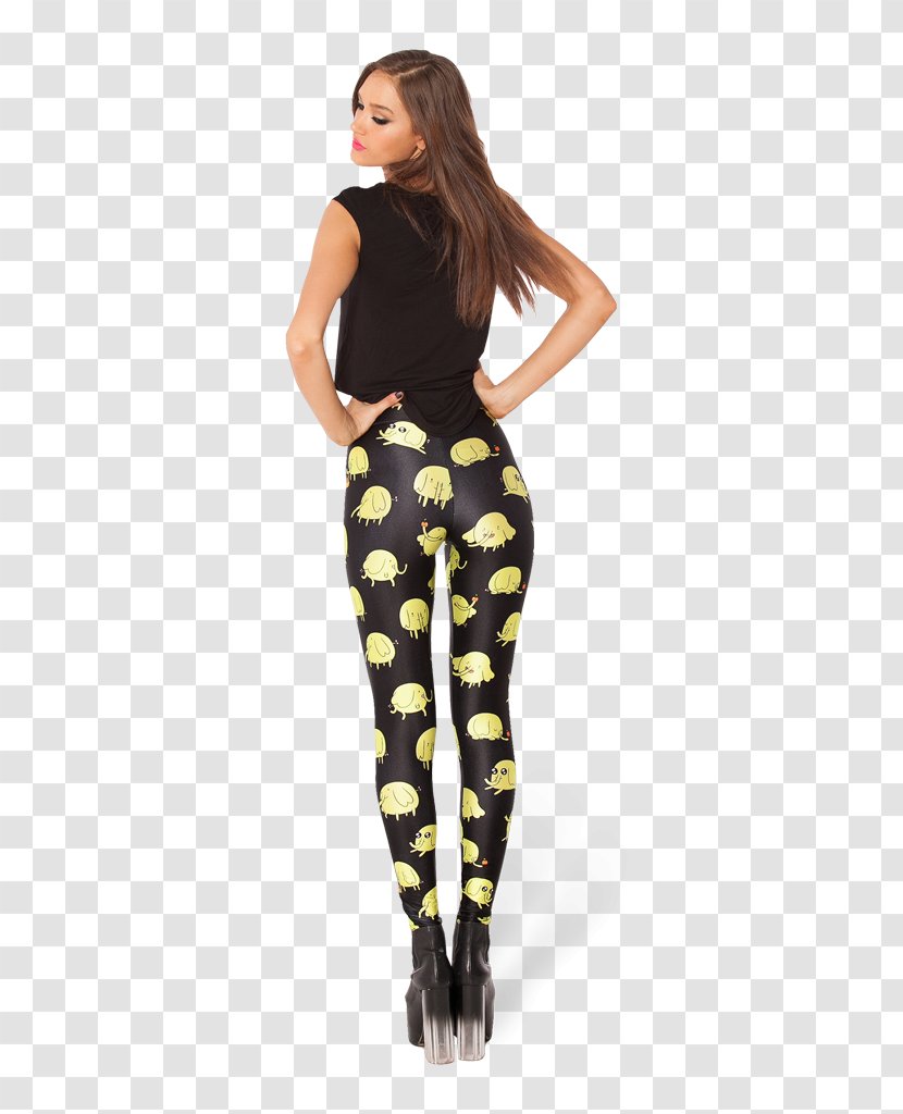 Tree Trunks Finn The Human Jake Dog Leggings Pants - Flower - Put Product Transparent PNG