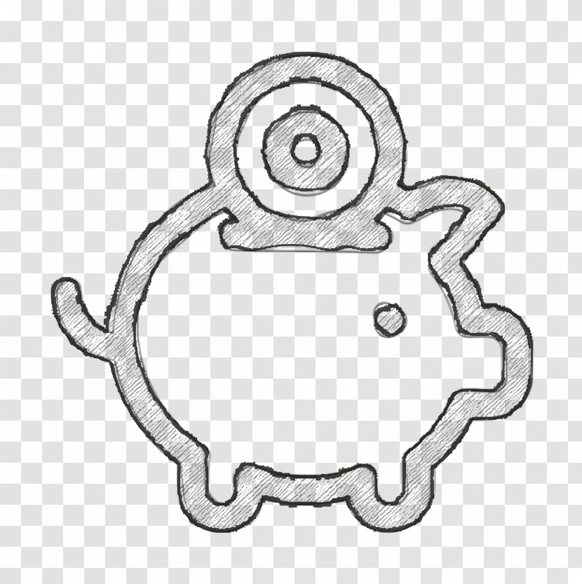 Save Icon Piggy Bank Icon Marketing & Growth Icon Transparent PNG