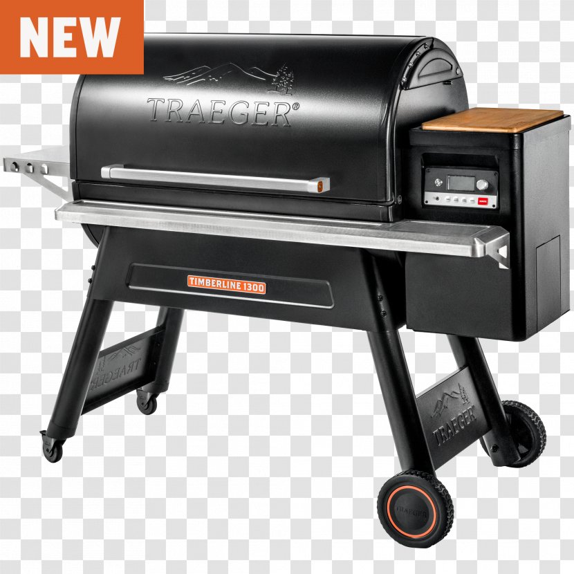 Barbecue Traeger Timberline 1300 Pellet Grill Fuel Smoking - Watercolor Transparent PNG