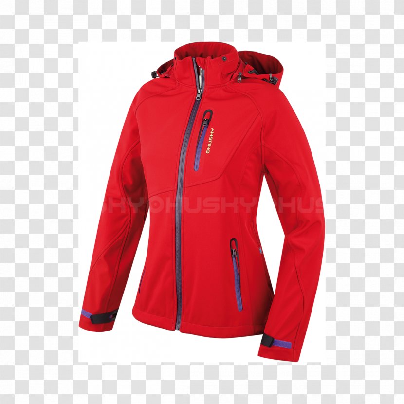 Softshell Jacket Clothing Pants Overcoat - Red - Textile Transparent PNG