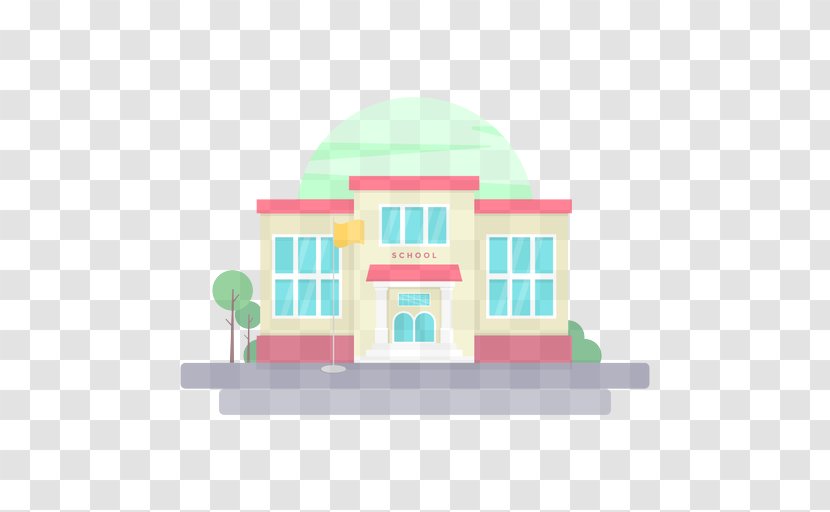 House Pink Architecture Home Building - Toy Facade Transparent PNG