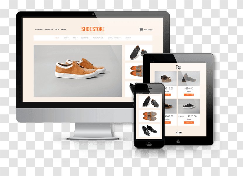 Responsive Web Design VirtueMart Joomla Template System - Virtuemart - Business Transparent PNG