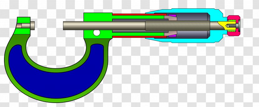 Micrometer Mechanism Ratchet Gauge Mitutoyo - Par De Apriete - Screw Transparent PNG