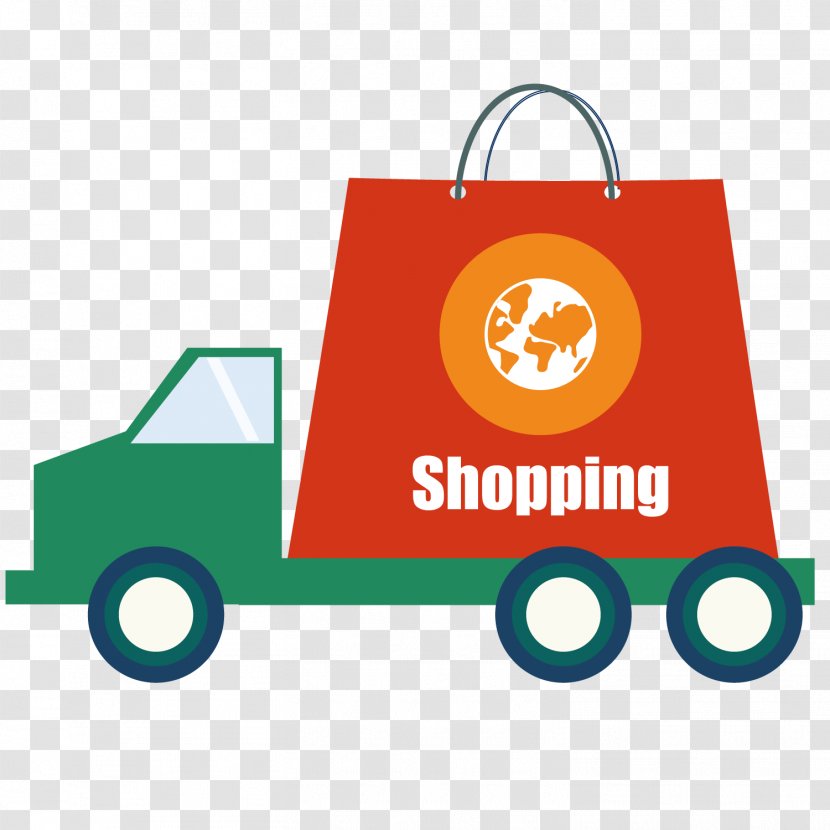 Shopping Bag Illustration - Creative Logo Transparent PNG