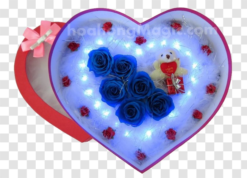 Blue Rose Flower Gift Vietnamese Women's Day - Pink - Hoa Hồng Transparent PNG