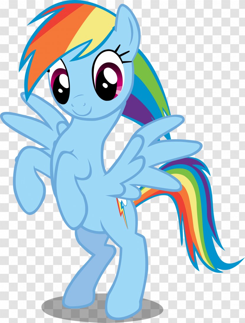 Rainbow Dash Pony Rarity Twilight Sparkle Pinkie Pie - Wing Transparent PNG