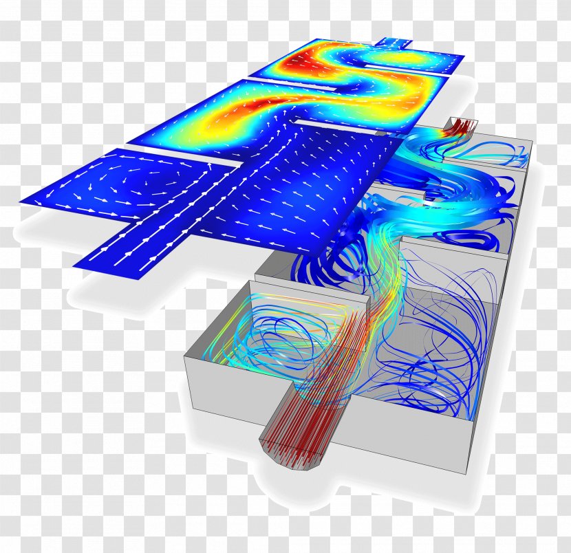 Computational Fluid Dynamics CFD Module COMSOL Multiphysics - Dynamic Water Transparent PNG
