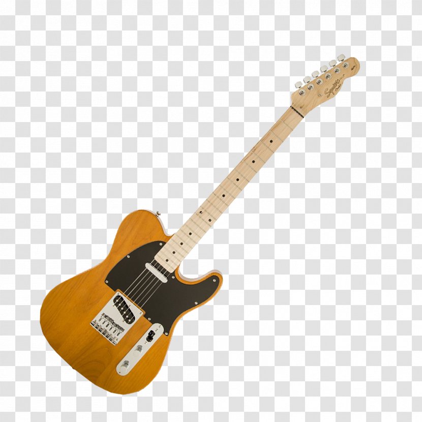 Fender Telecaster Deluxe Squier Stratocaster - Tiple - Guitar Transparent PNG