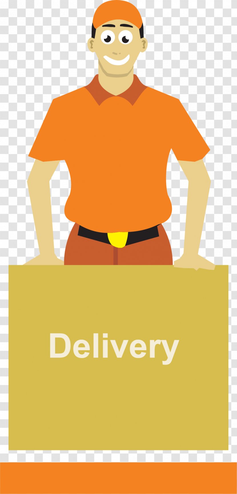 Delivery Illustration - Clothing - Flash Service Transparent PNG