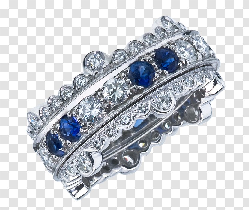 Sapphire Engagement Ring Wedding Gemstone - Processing Jewelry Transparent PNG