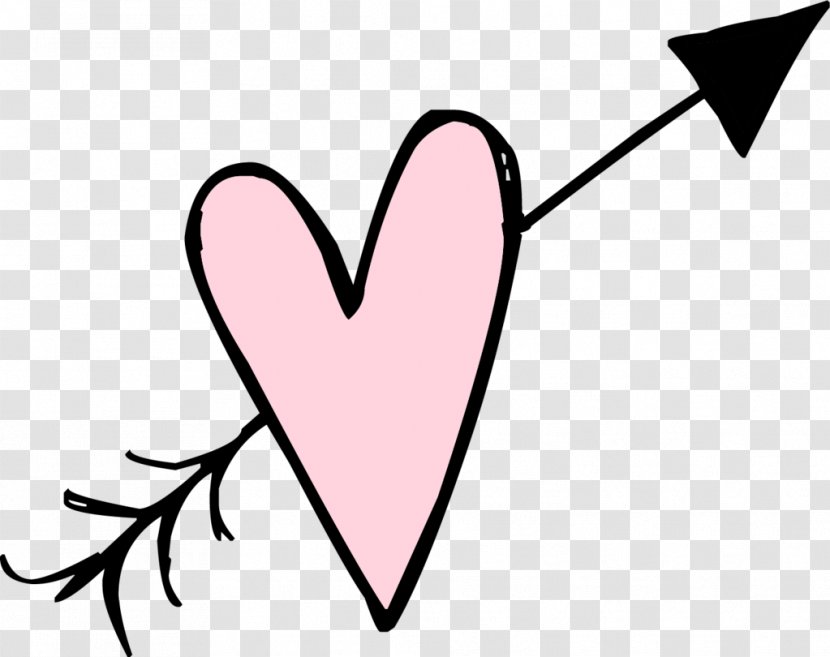 Heart Drawing Arrow Clip Art - Tree - Doodles Transparent PNG