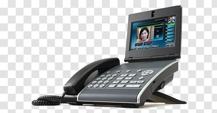 Polycom VVX 1500 D IP Video Phone VoIP Telephone Media - Telephony - Business System Transparent PNG