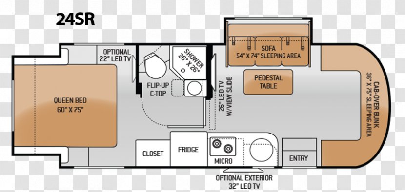 Mercedes-Benz C-Class MERCEDES B-CLASS Sprinter Campervans - Schematic - Bed Plan Transparent PNG