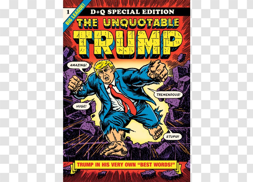 The Unquotable Trump Yuge!: 30 Years Of Doonesbury On Masterpiece Comics Cartoonist - Book - Wuthering Heights Transparent PNG