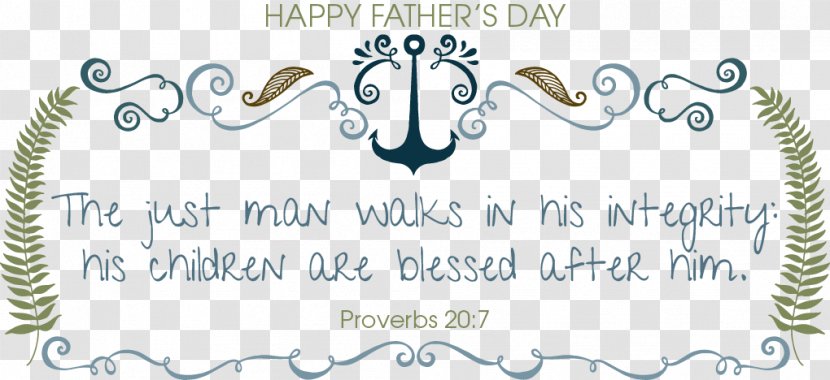 Bible A Christian Father's Day Religious Text - Book Of Proverbs - Prayer Chain Scriptures Transparent PNG