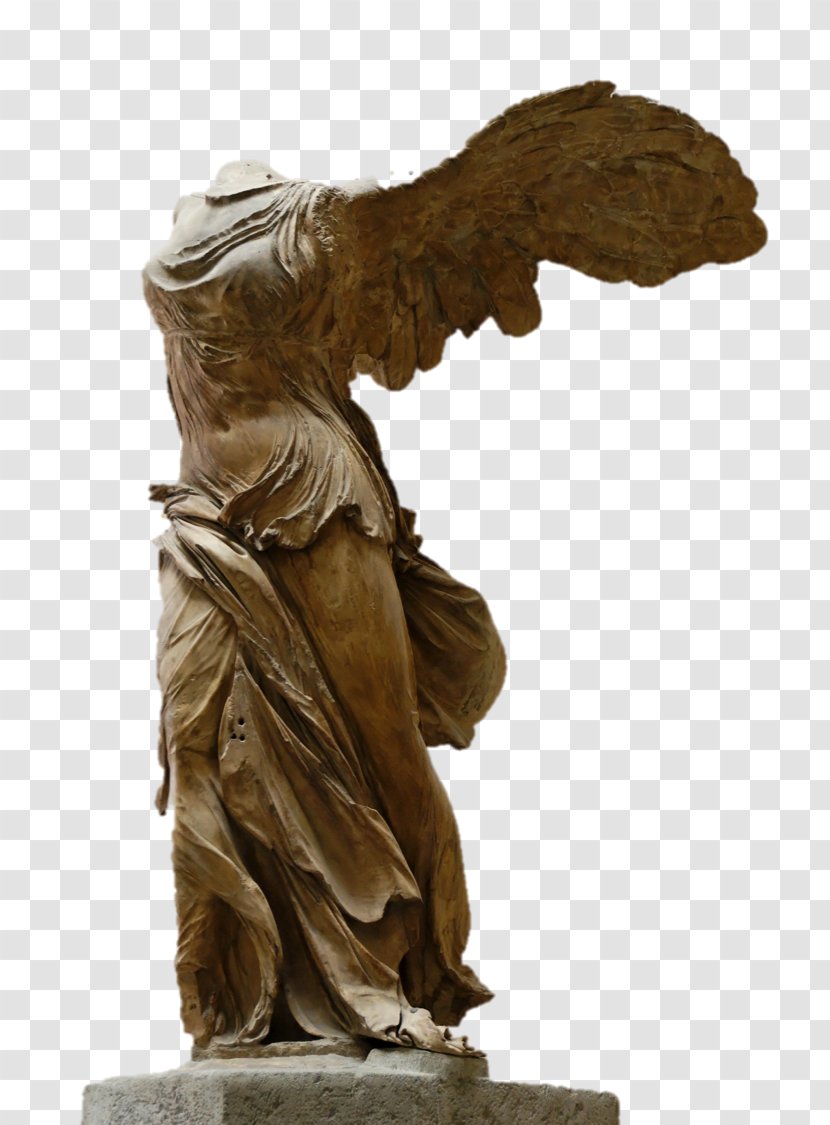 Winged Victory Of Samothrace Musée Du Louvre 2nd Century BC Marble Sculpture - Museum - Nike Transparent PNG