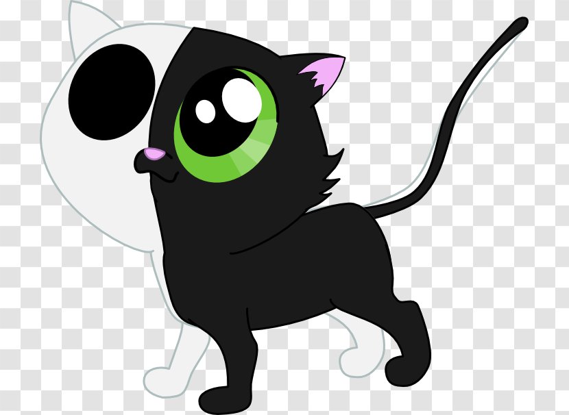 Whiskers Kitten Black Cat Clip Art - Small To Medium Sized Cats Transparent PNG