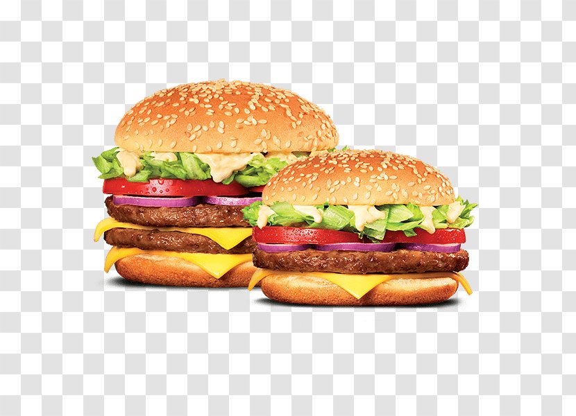 Cheeseburger Hamburger Merienda Breakfast Sandwich Whopper - Veggie Burger - Menu Transparent PNG
