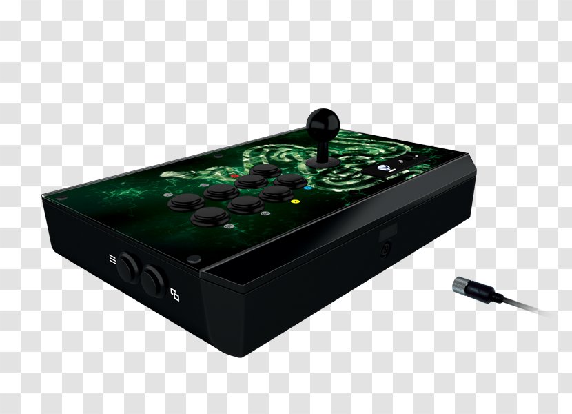 Xbox 360 Joystick Razer Atrox Arcade Stick For One Controller Game - Technology Transparent PNG