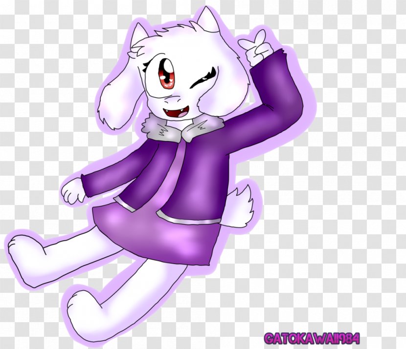 Undertale Toriel Fan Art - Cartoon - Heart Transparent PNG