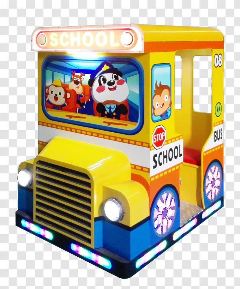 Kiddie Ride Bus Technology Carousel - Amusement Transparent PNG