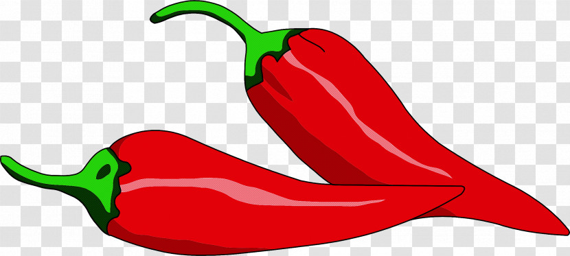 Chili Pepper Jalapeño Red Vegetable Paprika Transparent PNG