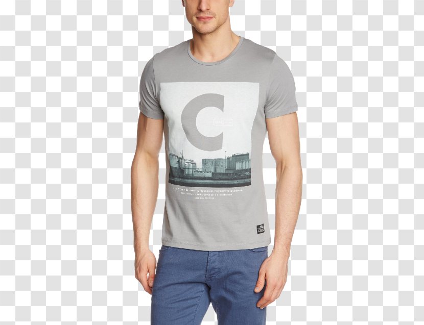 T-shirt Sleeve Jack & Jones Crew Neck - Long Sleeved T Shirt Transparent PNG