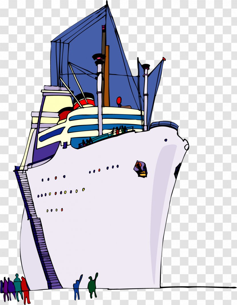 Ship Clip Art - Naval Architecture - Vector Hand-painted Transparent PNG