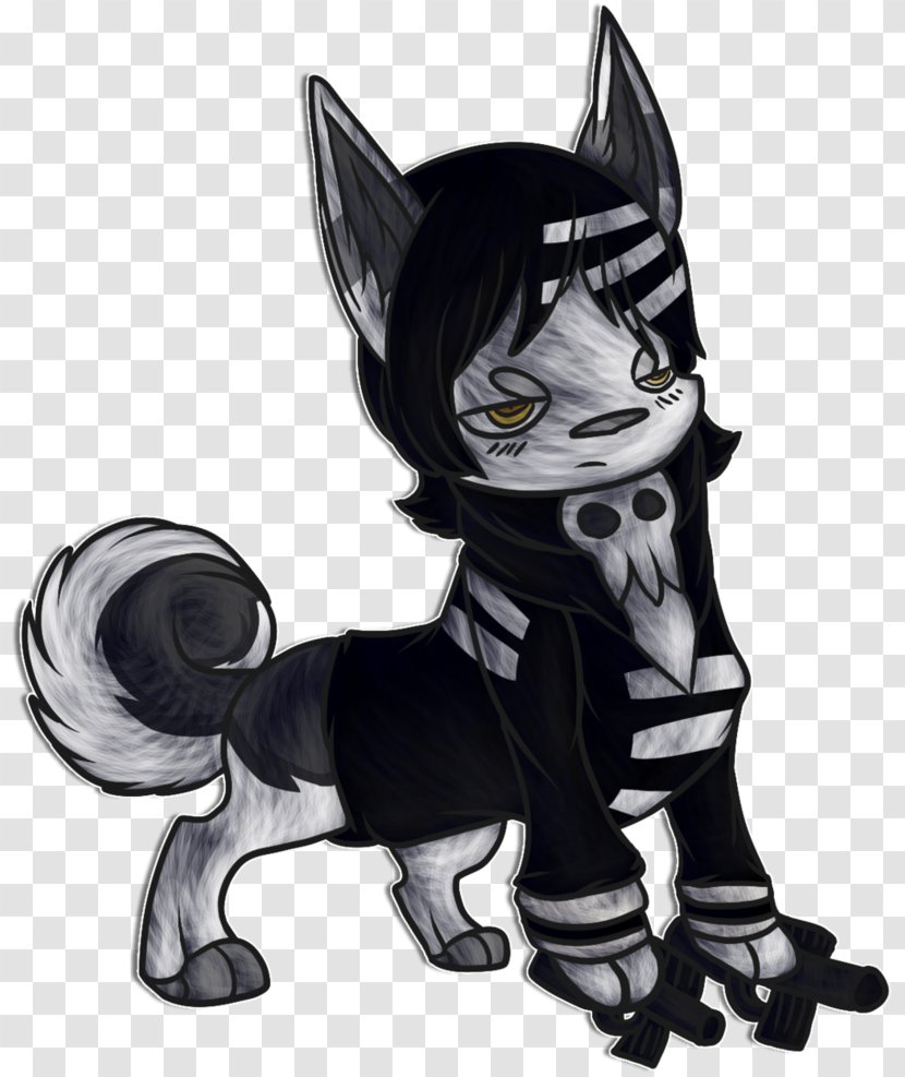 Whiskers Dog Cat Horse Mammal - Black M - Death Eater Transparent PNG