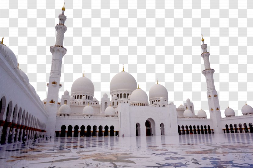 Dubai Sheikh Zayed Mosque - Khanqah Transparent PNG