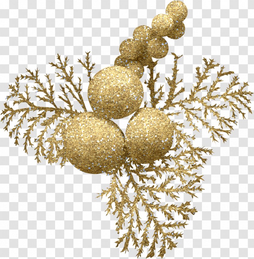 Christmas Tree Ornament New Year And Holiday Season - Gift - Pine Cone Transparent PNG