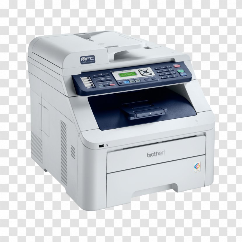 Multi-function Printer Brother Industries Paper Laser Printing - Image Scanner - Color Mfc Transparent PNG