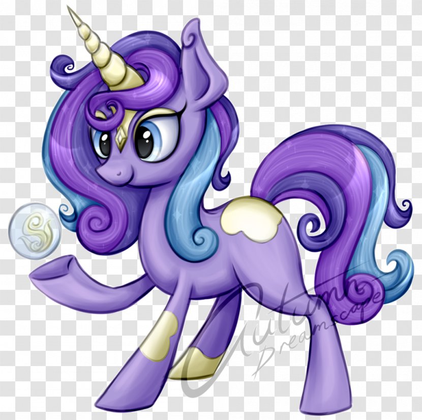 Horse Unicorn Illustration Cartoon Purple - Fictional Character - Vivid Vision Wallpaper Transparent PNG