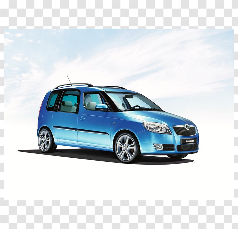 Škoda Roomster Auto Minivan Car - Grille Transparent PNG