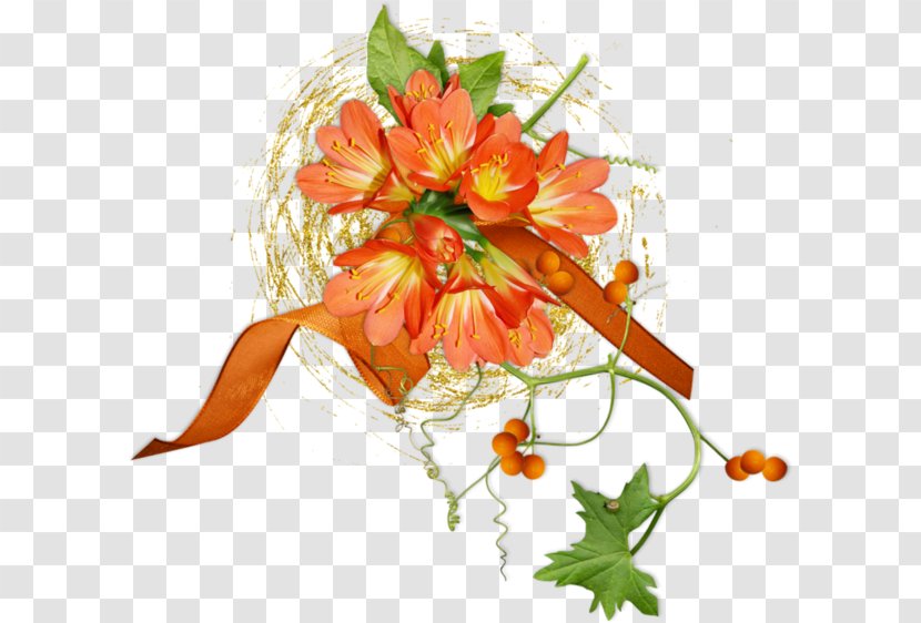 Floral Design Cut Flowers Orange Photography - Flower - Peach Transparent PNG