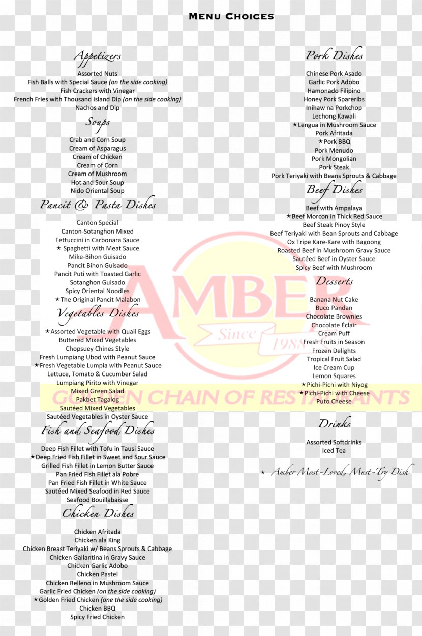 Line Document Font - Menu - Steamed Rice Transparent PNG