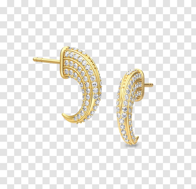 Earring Jewellery Bracelet Gold - Diamond Transparent PNG